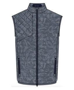 Greyson Midas Wolf Yukon Ultralight Hybrid Vest in Shadow