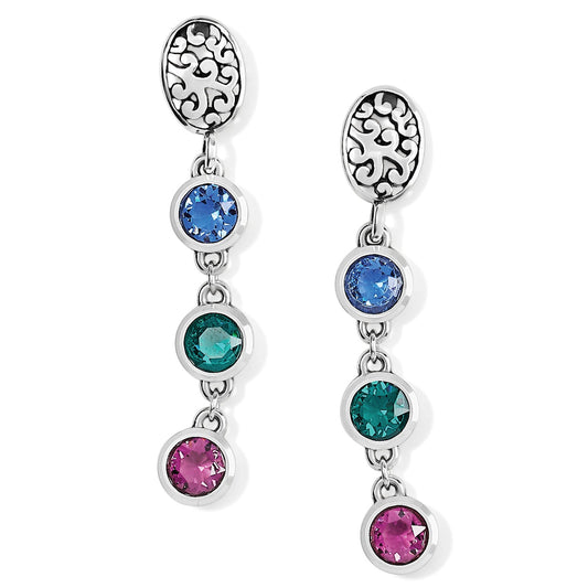 Womens Brighton Elora Dots Post Drop Earrings