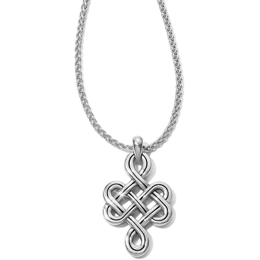 Womens Brighton Interlok Endless Knot Petite Necklace