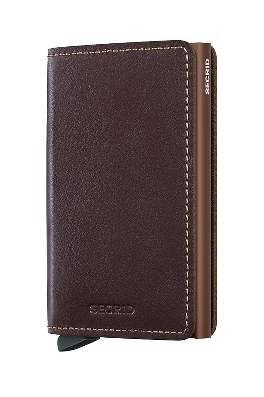 Secrid Original Slim Wallet in Chocolate
