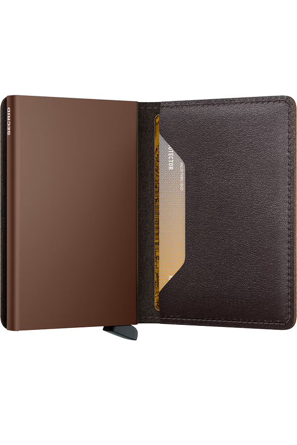 Secrid Original Slim Wallet in Chocolate