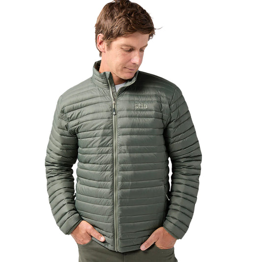 Stio Mens Pinion Down Jacket in Canyon Rock