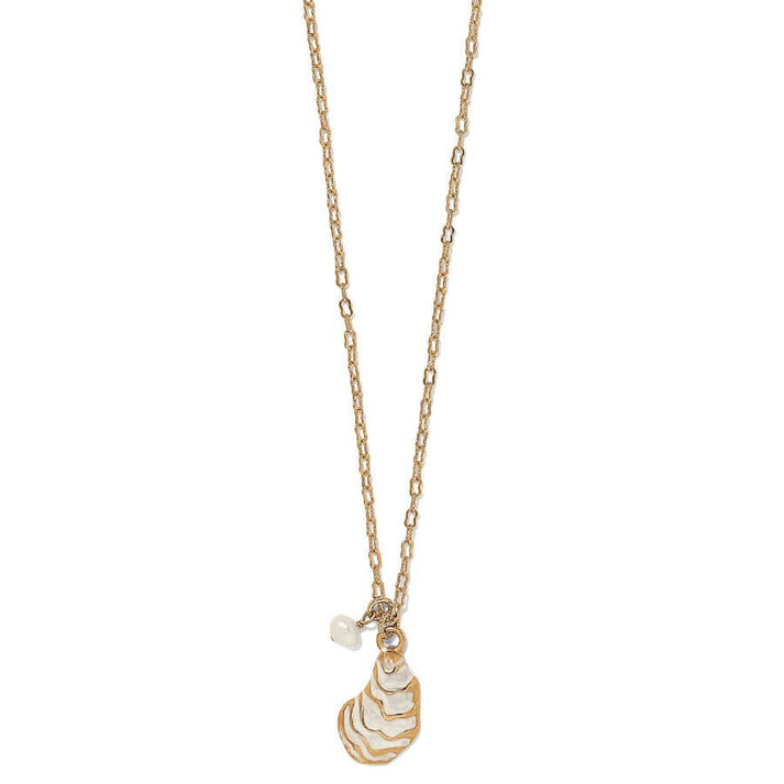 Womens Brighton Sunset Cove Oyster Duo Necklace