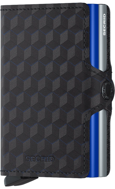 Secrid Twinwallet in Optical Titanium Blue