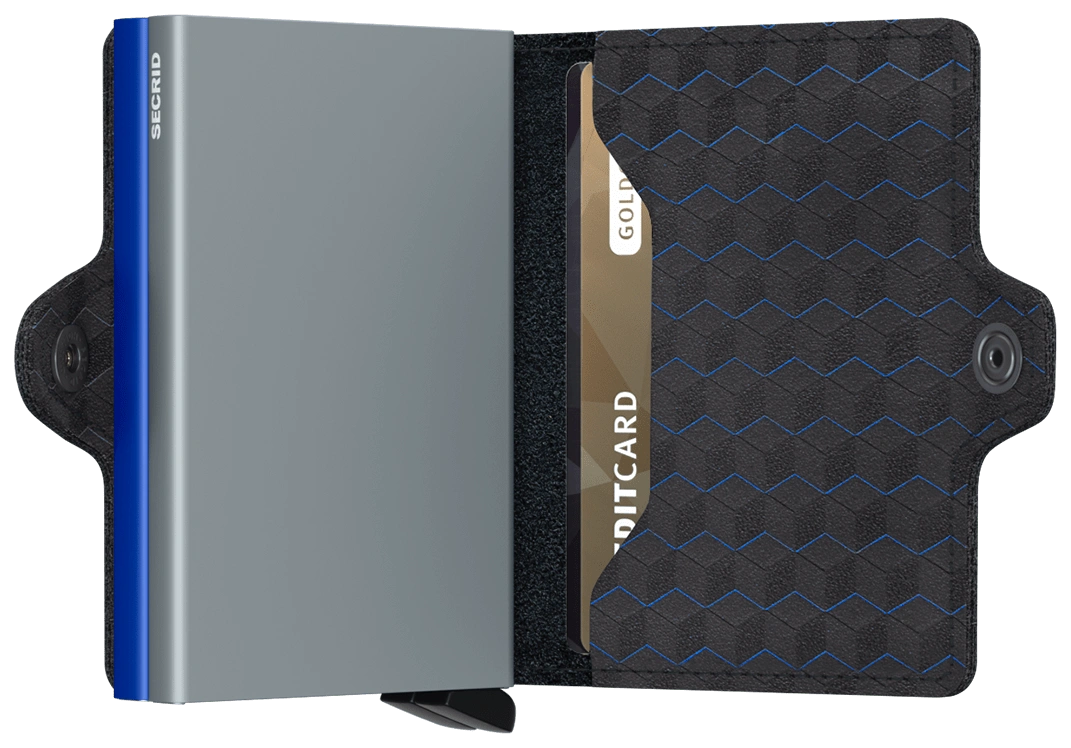 Secrid Twinwallet in Optical Titanium Blue