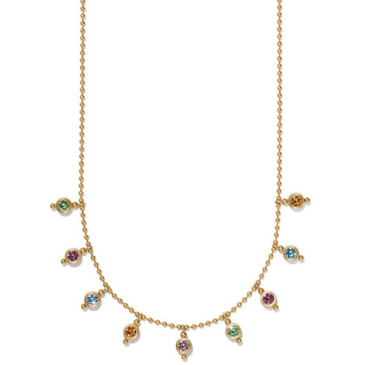 Womens Brighton Twinkle Mod Droplet Reversible Necklace