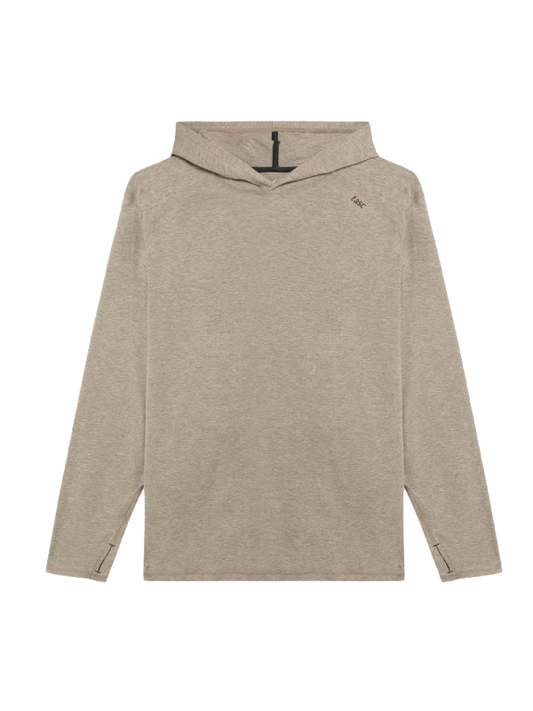 TASC Mens Carrollton Lightweight Hoodie in Grey Oak