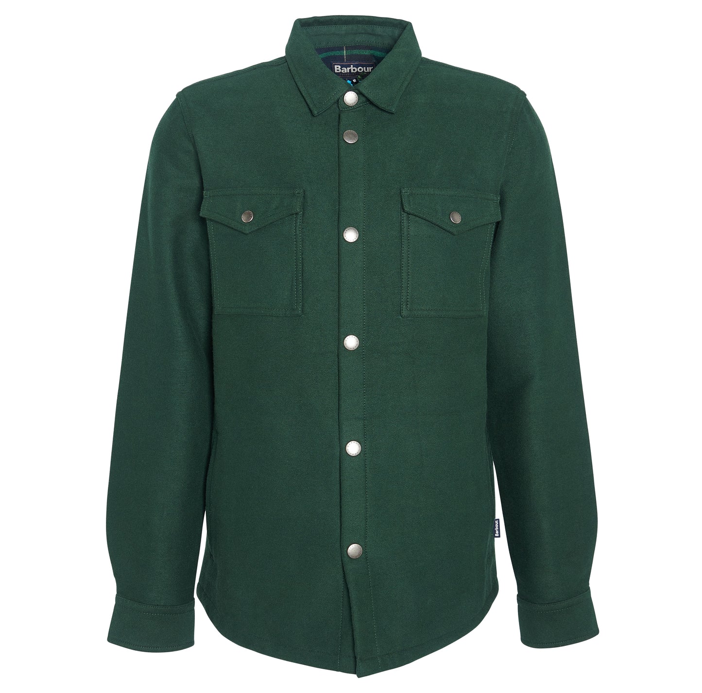 Barbour Mens Carrbridge Overshirt in Seaweed