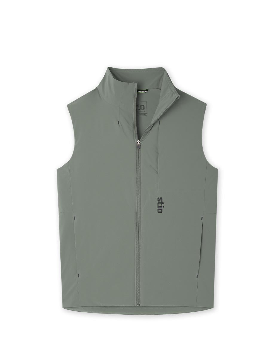 Stio Mens Fernos Insulated Vest in Canyon Rock