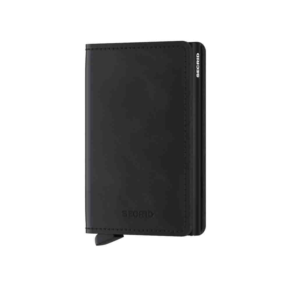 Secrid Vintage Slim Wallet in Black