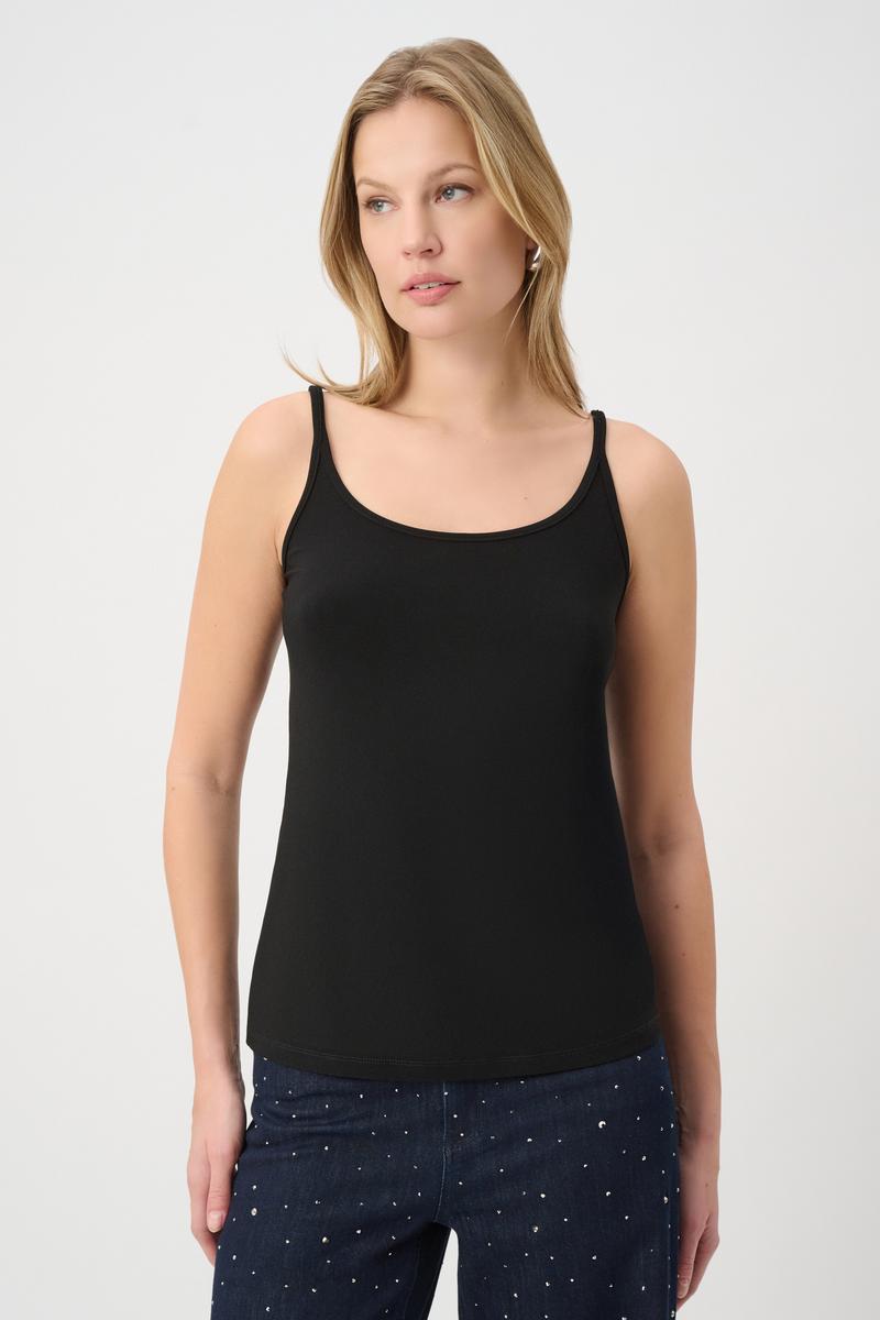 Womens Joseph Ribkoff Spaghetti Strap Camisole in Black