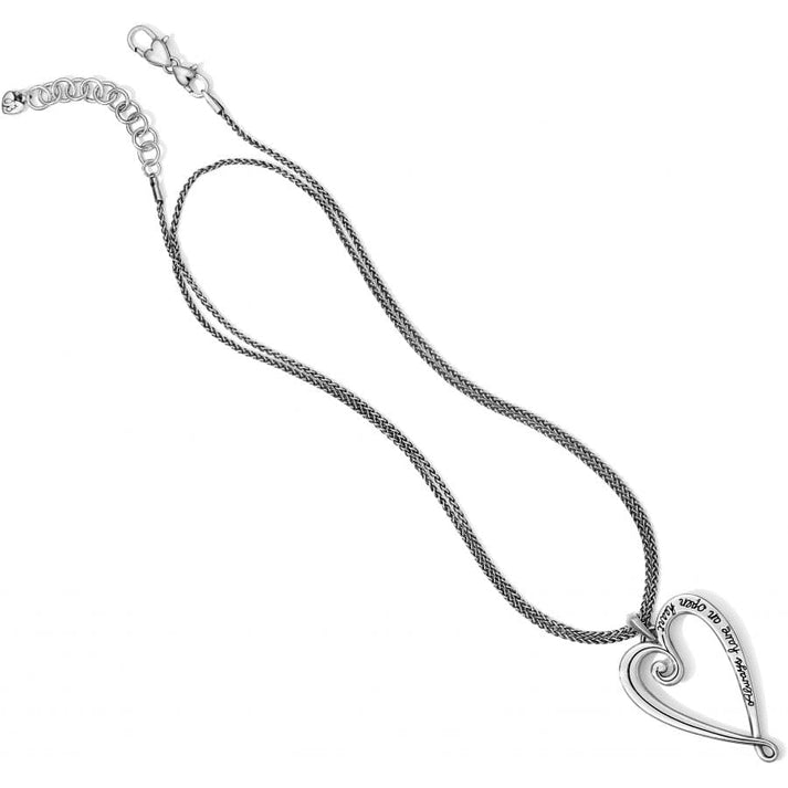 Womens Brighton Whimsical Heart Convertible Necklace