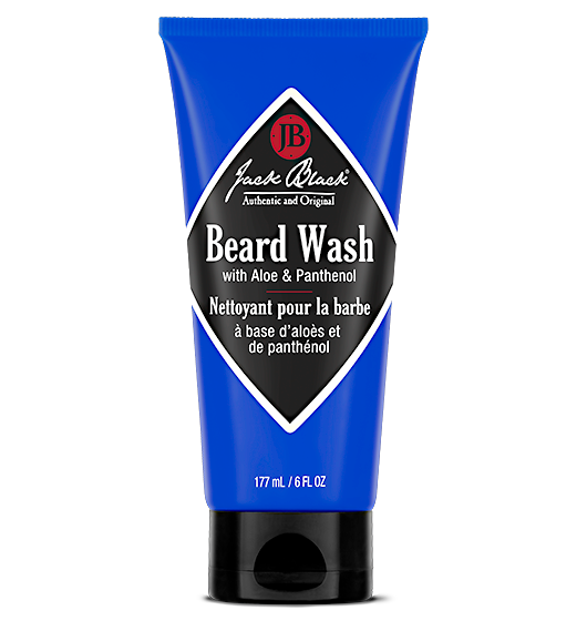 Jack Black 6 oz Beard Wash with  Aloe & Panthenol