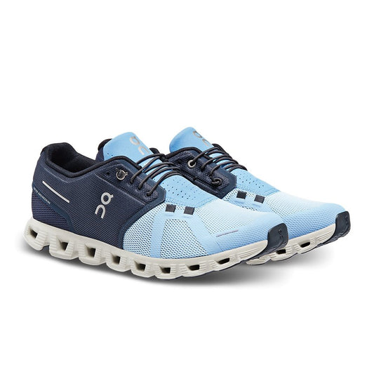 ON Running Cloud 5 Lightweight Shoe in Midnight/Chambray