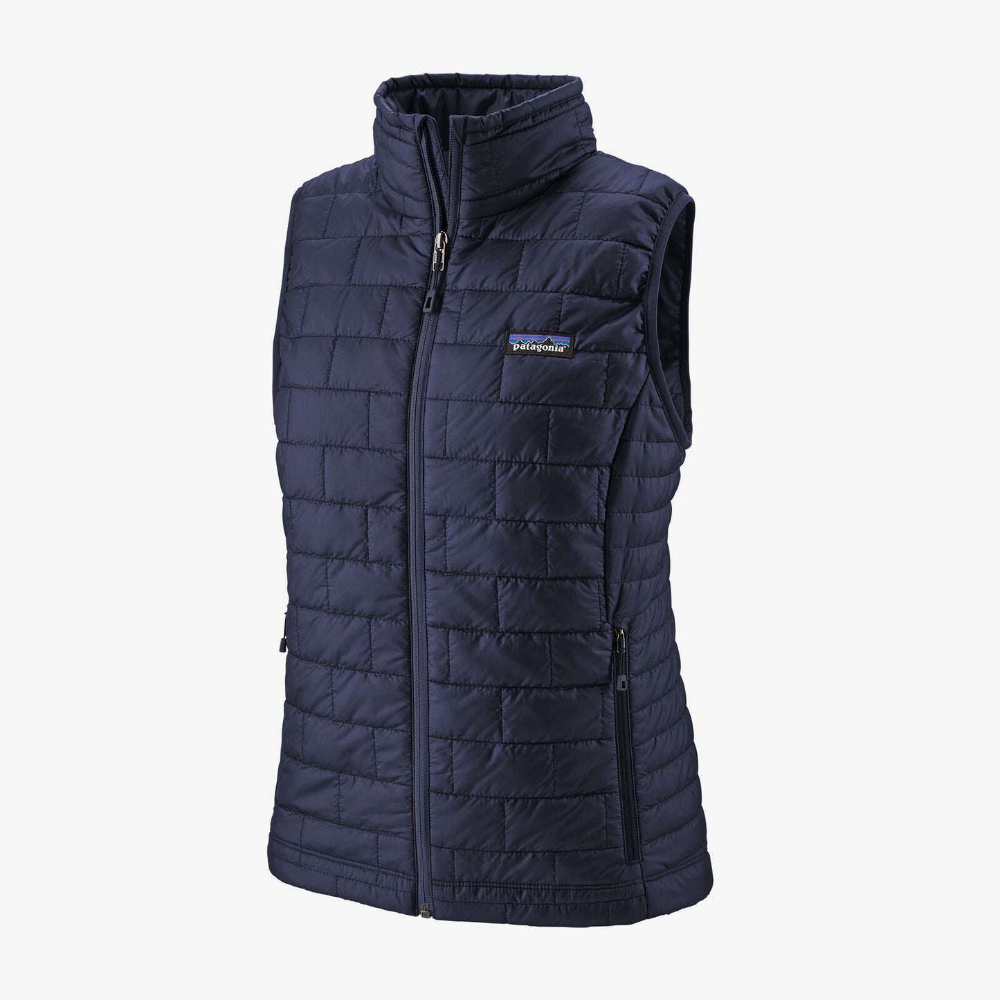 Womens Patagonia Nano Puff Vest in Classic Navy