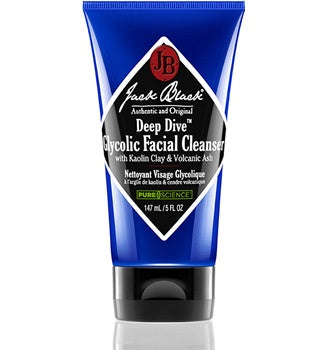 Jack Black Deep DiveÂ® Glycolic Facial Cleanser with Kaolin Clay & Volcanic Ash