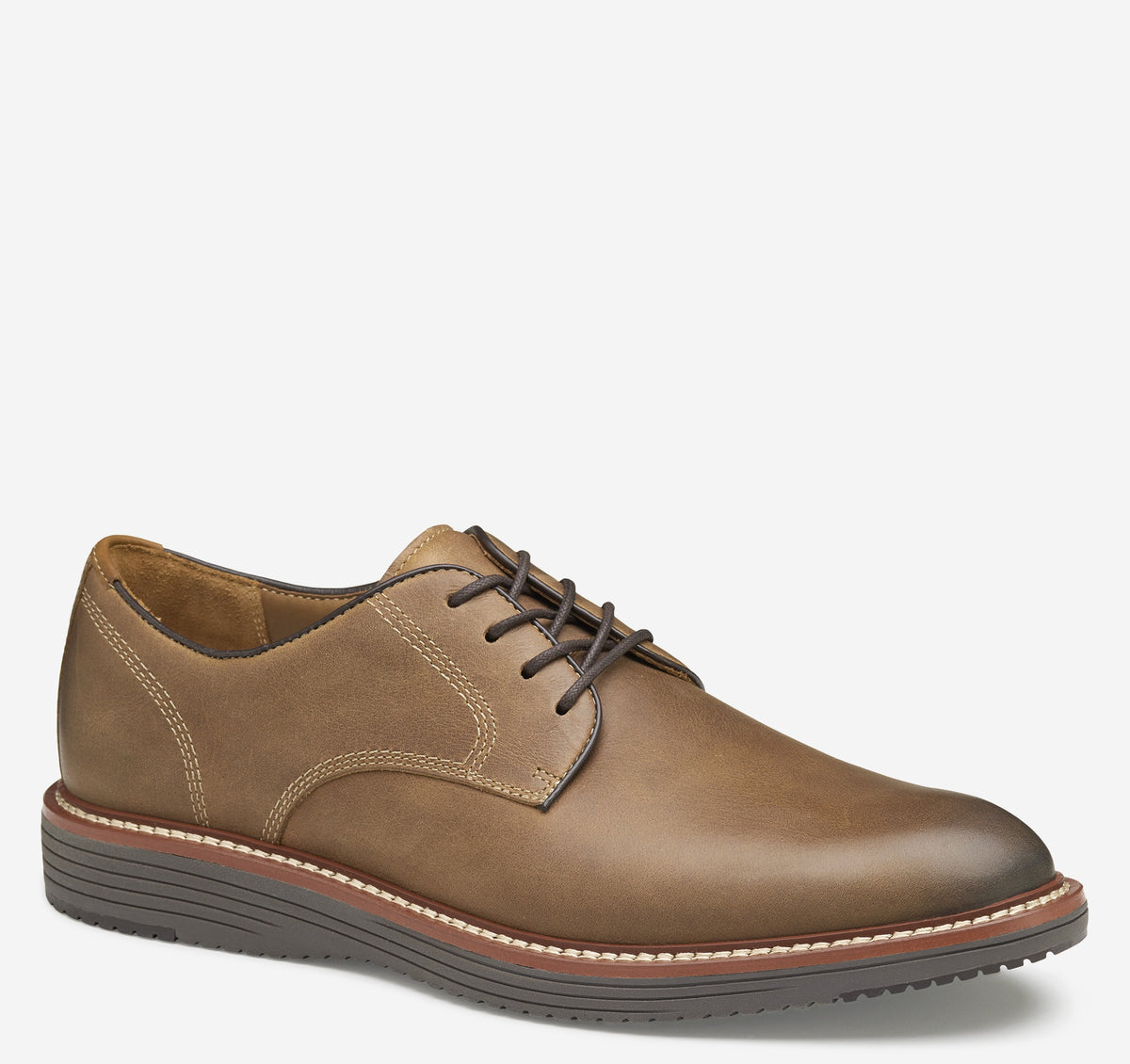 Johnston & Murphy Upton Plain Toe Men’s 11.5 M Tan Leather 20‑4338 Men main image 2