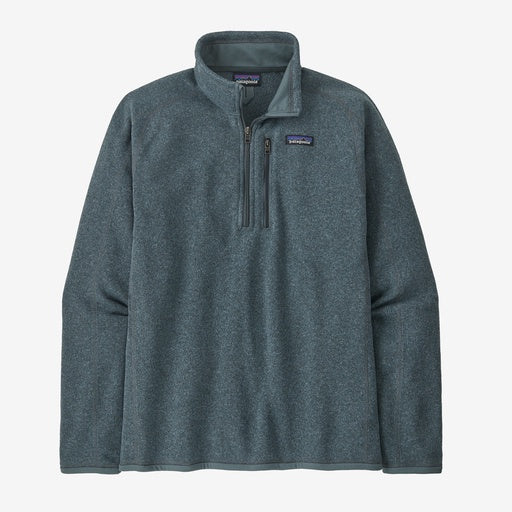 Patagonia Mens Better Sweater Quarter Zip in Nouveau Green