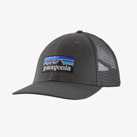 Patagonia P-6 Lo-Pro Trucker Hat in Forge Grey