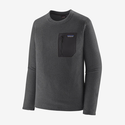 Patagonia Mens R1 Air Crew in Forge Grey