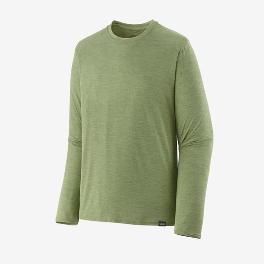 Patagonia Mens Capilene Cool Daily LS Shirt in Salvia Green