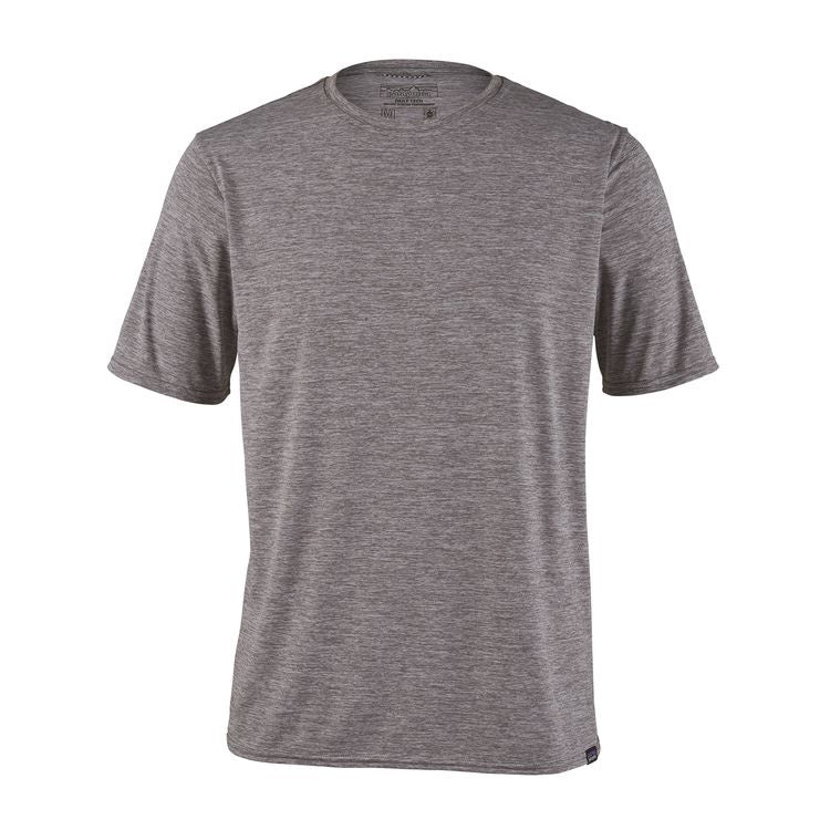 Patagonia Mens Capilene Cool Daily SS Shirt in Feather Grey