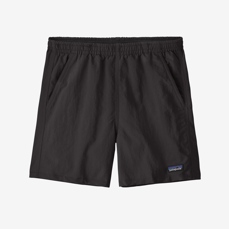 Womens Patagonia Baggies Shorts with 5 inch Inseam in Black