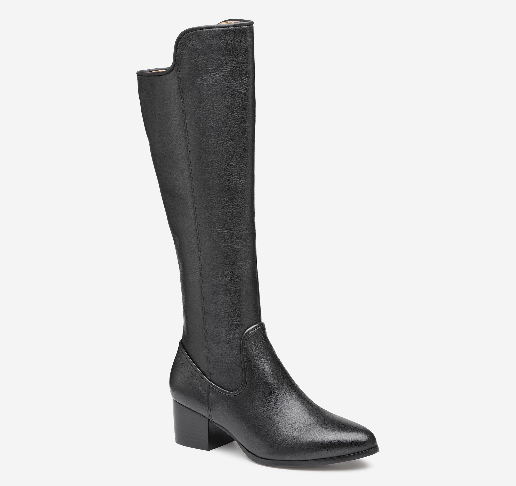 Dune upton store leather knee boots