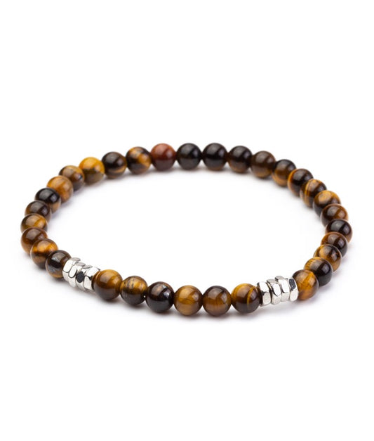 Pacific Silk Bracelet in Tiger Eye