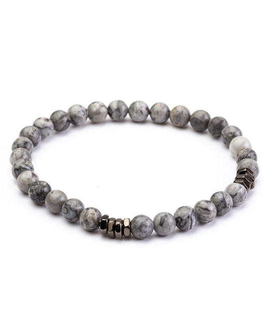 Pacific Silk Bracelet in Eagle Eye Grey
