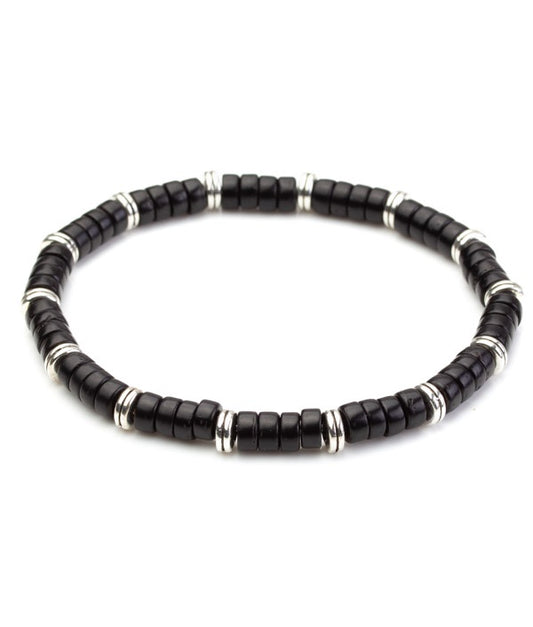 Pacific Silk Bracelet in Black Onyx