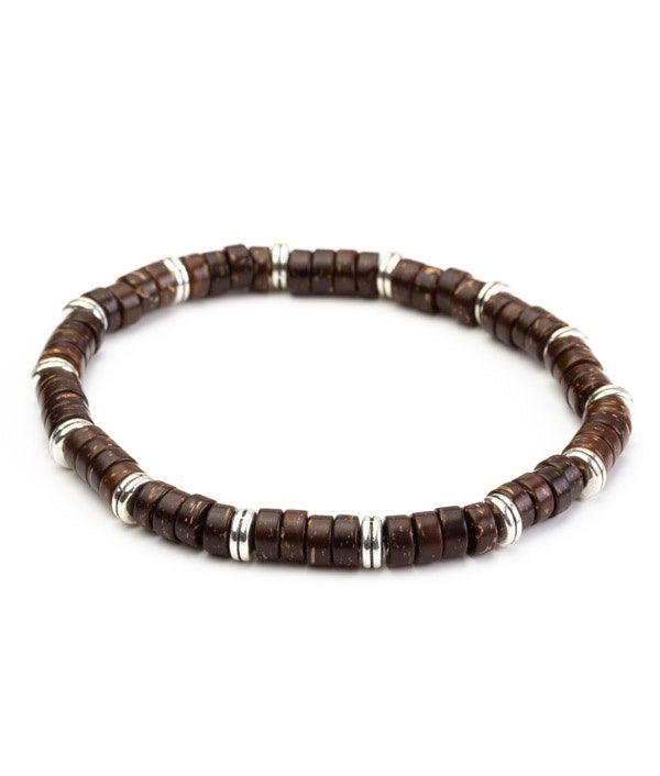 Pacific Silk Bracelet in Brown