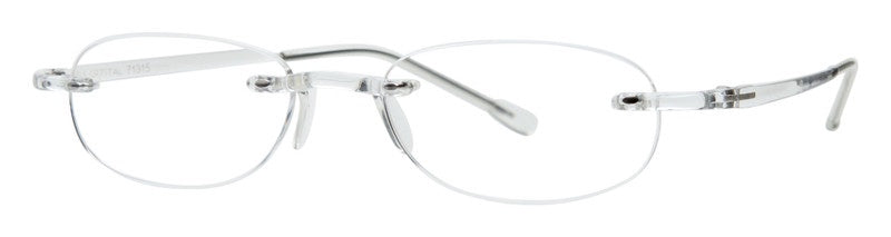 Scojo New York Original Gels Reading Glasses in Crystal