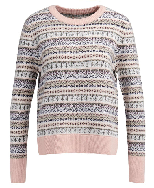 Womens Barbour Peak Knitted Sweater in Multi