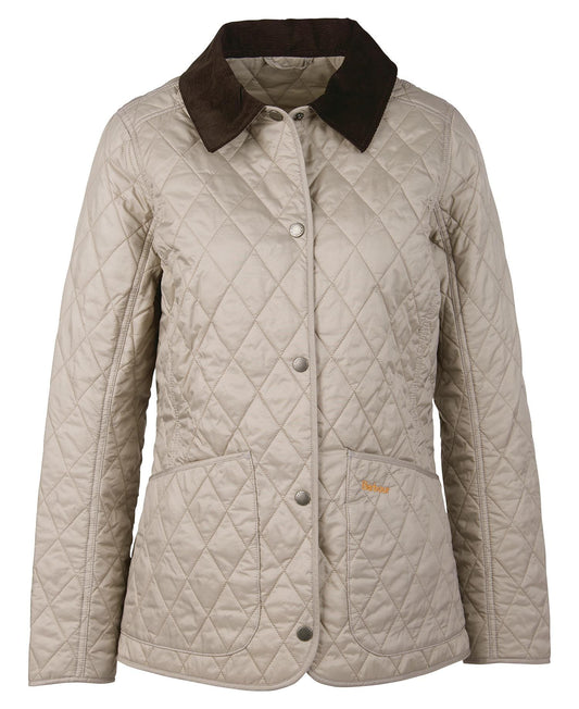 Womens Barbour Annandale Quilted Jacket in Doeskin