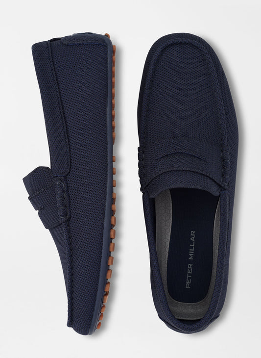 Peter Millar Cruise Knit Driver in Navy