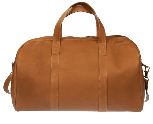 Sarge Camino Weekender Leather Bag in Saddle Tan