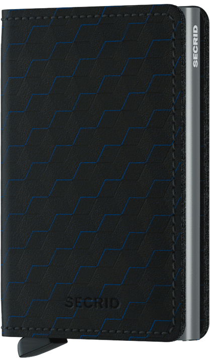 Secrid Slim Wallet in Optical Black-Titanium