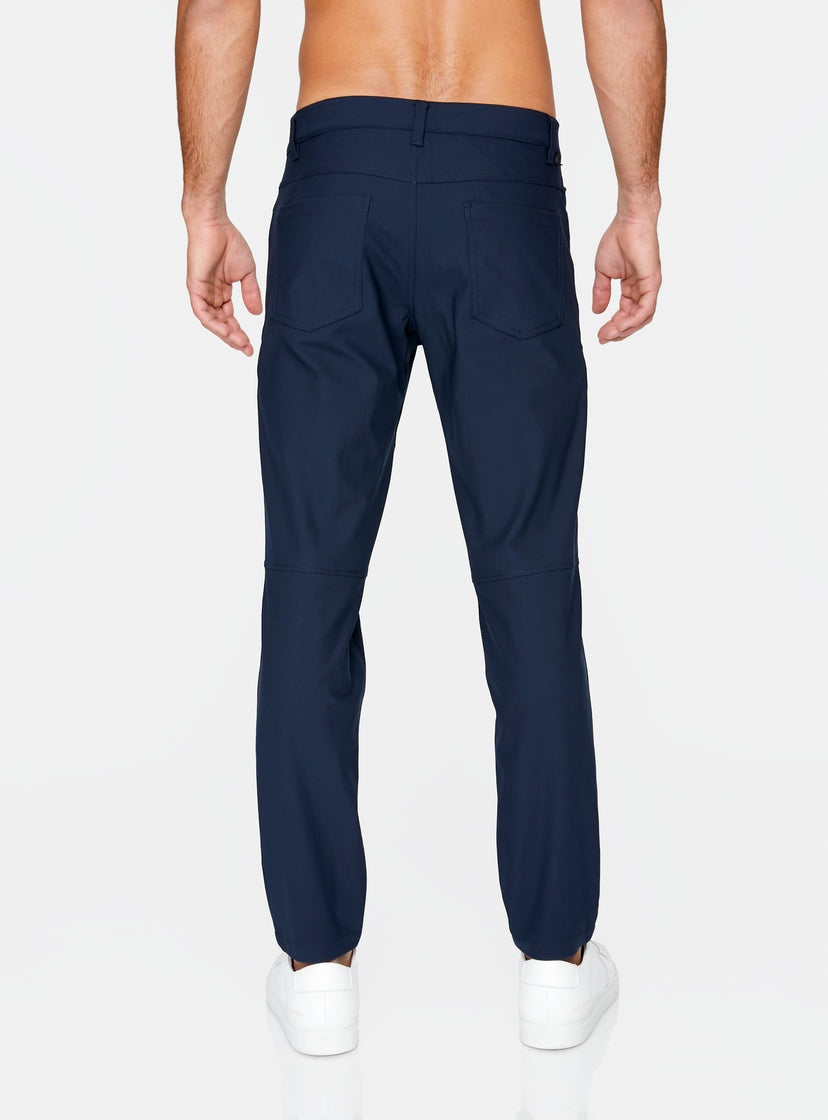 7 Diamonds Infinity 7-Pocket Pants in True Navy