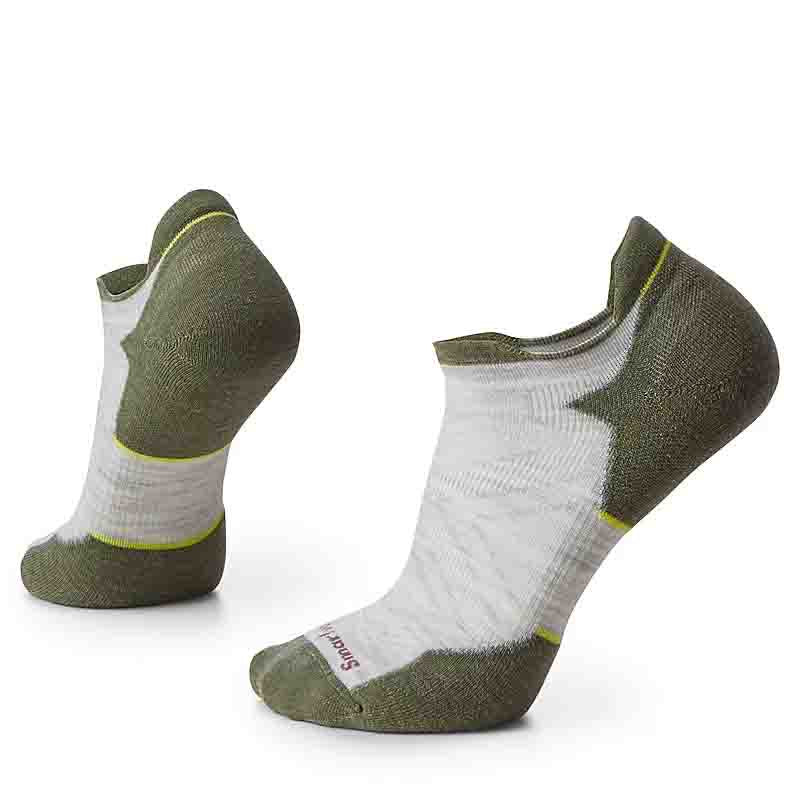 Smartwool Mens Run Targeted Cushion Low Ankle Socks in Ash