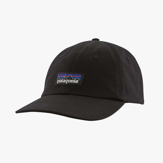 Patagonia P-6 Label Trad Cap in Black