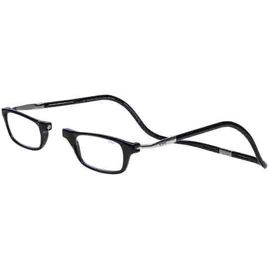 Clic Expandable Reading Glasses in Black