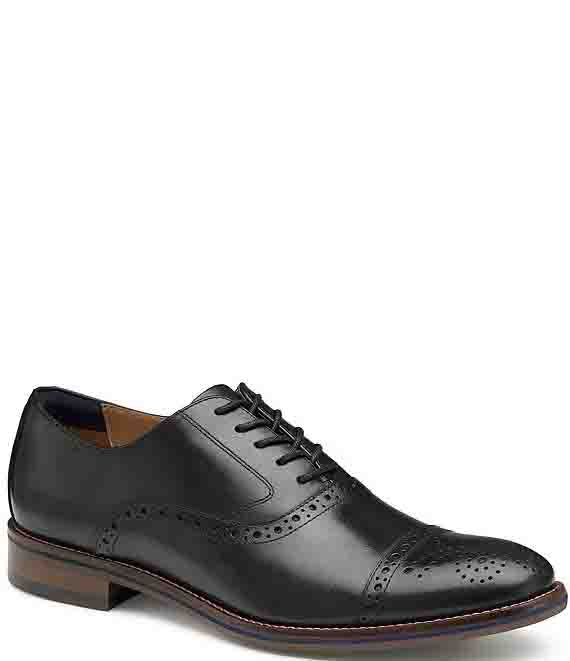 Johnston & Murphy Conard 2.0 Cap Toe in Black