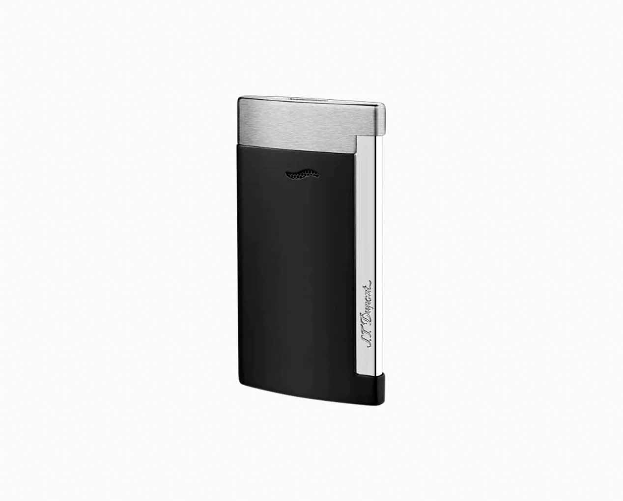 S T Dupont Slim 7 Lighter in Matte Black