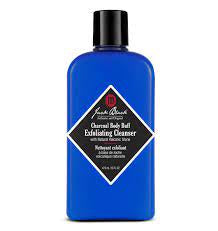 Jack Black 16 oz Charcoal Body Buff Exfoliating Cleanser with Natural Volcanic Stone
