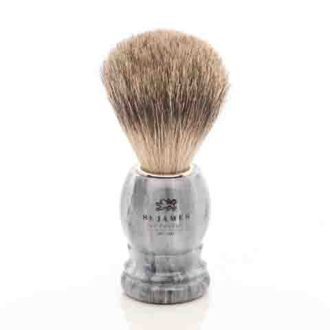 St James Super Badger Shave Brush in Castlerock