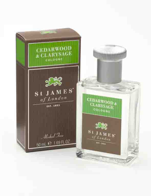 St James Cedarwood & Clarysage 50ml Cologne