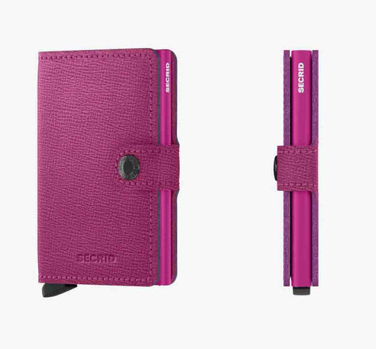 Secrid Miniwallet in Crisple Fuchsia