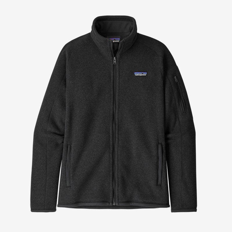 Womens Patagonia Better Sweater Jacket in Black