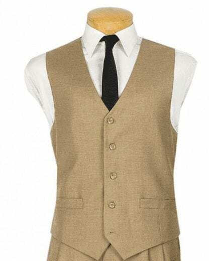 Giorgio Fiorelli 5-Button Vest in New Beige